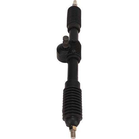 Crémaillère de direction assistée 430 mm 30 dents en acier allié poli pour karting, quad, SSV et moto (1/5)
