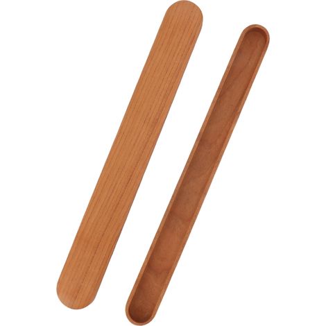 Boîte à baguettes portable en bois de pêcher, réutilisable, style japonais, avec étui détachable, idéale pour la maison, les voyages et les activités de plein air. Parfaite pour la maison et les escap (1/5)