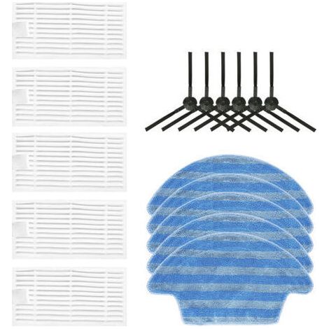 Remplacement Mop Rag Hepa Filtre Brosse Latérale Pour Xiaomi Roborock S7 / T7s Plus Aspirateur Cleane (1/4)