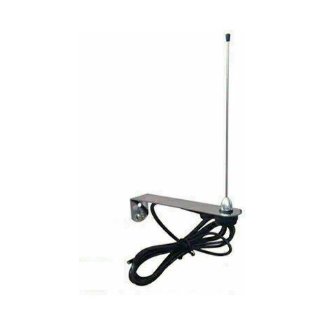 Antenna Per Cancelli Automatici Riceventi Radio 433,92 Mhz Staffa E Cavo 4,5 Mt