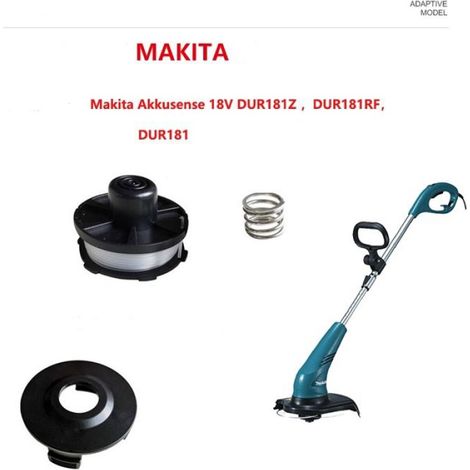 Kit de capuchon de bobine de rechange et de ressort pour coupe-bordures Makita (1/3)