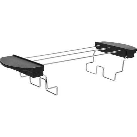 Grille-Pain en Acier Inoxydable avec Protection Anti-BrûLure Accessoire Pratique pour Cuisine IdéAl pour Toasts Et Grillades Facile À Nettoyer Dimensions 26X9.2X9Cm (1/5)