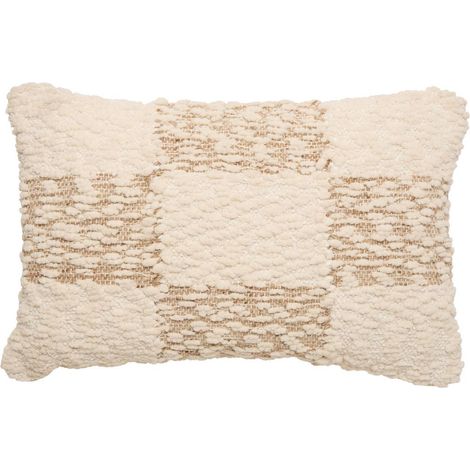 Ameya-Kissen, rechteckig, 38 x 58 cm, beige - Atmosphera créateur d'intérieur (1/3)