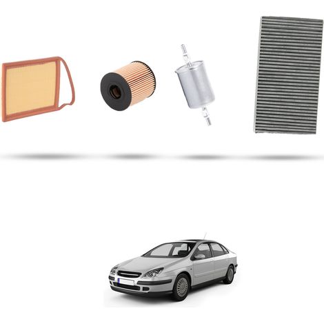Kit tagliando 4 filtri compatibile con Citroen C5 2.0 16v 103kw dal 2004 (1/5)