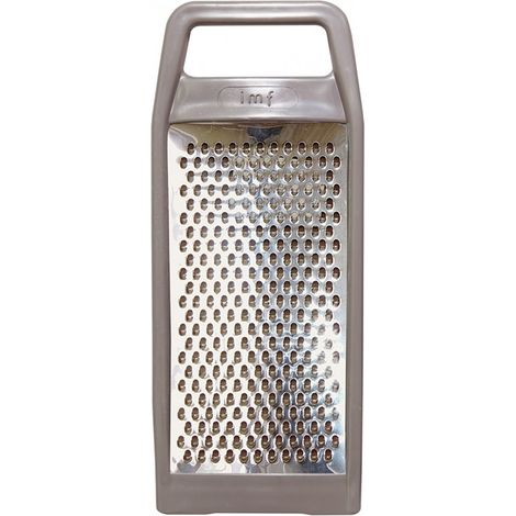 IMF rallador inoxidable medio 25x10 cm 0573 , Rallador inoxidable medio 25x10 cmMarca Imf. Material acero inoxidable Medidas 25x10 cm.
