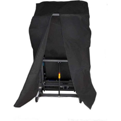 Telo di copertura per tapis roulant, pieghevole con cerniera, antipolvere, protettivo per tapis roulant da allenamento, 46 x 38 (1/4)