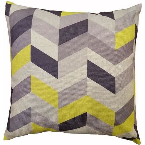 5 PCS Housse de Coussin Canapé DéCoratif Taie Lin Housse de Coussin Pour Carré Décoration Canapé Lit 45 x 45cm (1/4)