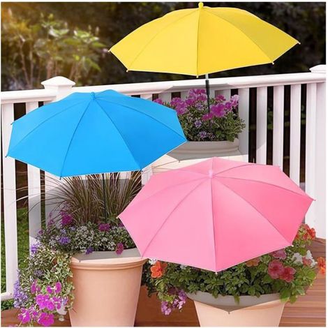 Lot de 3 parasols pour plantes d'extérieur – Ombrage de jardin à hauteur réglable pour plantes en pot, massifs et jardinières offr (1/5)