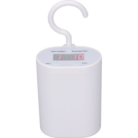 Kit arrosage goutte à goutte automatique intérieur pour plantes en pot et d'intérieur, système auto-arrosage avec programmateur, blanc, 4 pots, montage facile (1/5)