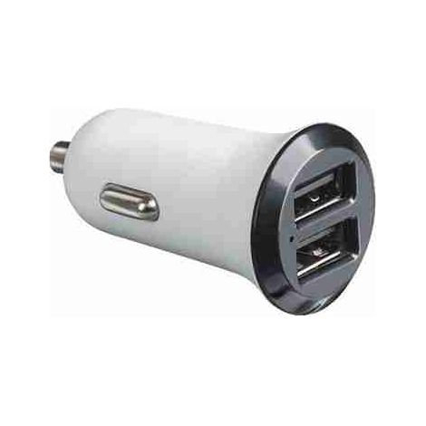Kit de 2 tomas USB BTIS2614G para conector de coche