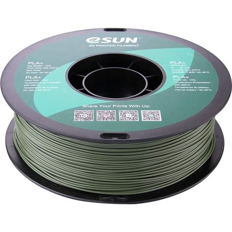 eSUN PLA+ Filament 1.75mm 1000g Olive Green