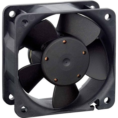 ebm-papst Ventilador axial 612 NGN negro 60x60x25 mm