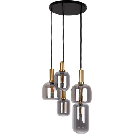 Naeve FUMO Suspension Cluster noire 5 x E27 (1/5)