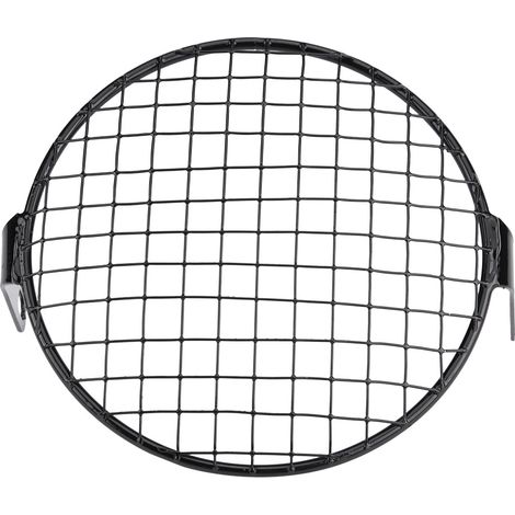 Masque de couverture de grille ronde pour phare latéral de moto, 6,5 pouces, pour Cruiser Chopper Cafe Racer 2