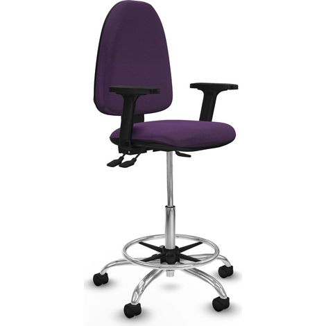 Sedia da Ufficio Piqueras y Crespo B2D05RN Viola Alta (1/5)