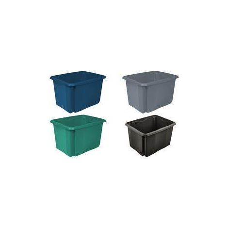 Scatola portaoggetti keeeper Emil eco 30 litri impilabile incastrabile