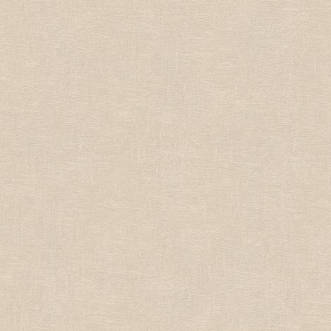 Papier peint intissé beige crème clair pour chambre adulte Tapisserie moderne beige pour salon Papier peint uni beige (1/4)