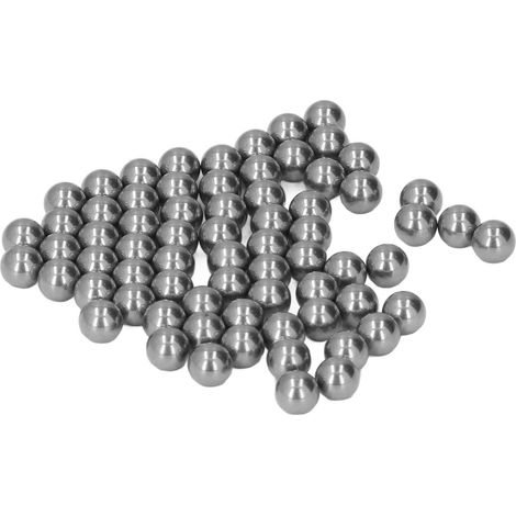 1000 billes acier inoxydable 7mm, spheres massives usinées de précision pour roulement, remplacement (1/5)