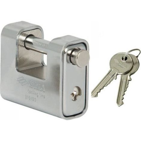 Cadenas en laiton avec verrouillage de 65 mm, modèle 21810 Cisa Ll