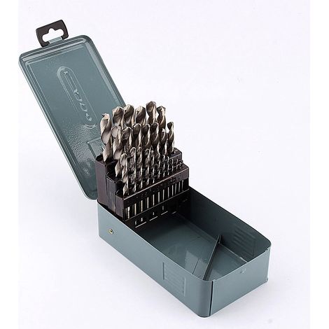 Set de 25 forets hélicoïdaux HSS PointTeQ pour métal, coffret ProBox, accessoires de perceuse visseuse professionnelle (1/5)