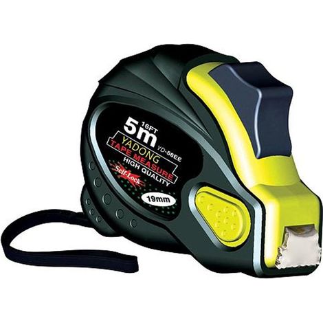 Meter Strend Pro WorkTiger 106E, 10 m, 25 mm, Autostopp, Rollbandmaß, gummiert (1/2)