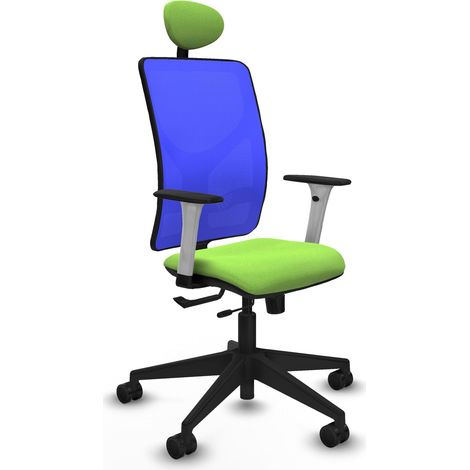 Silla de oficina piqueras y crespo Motilla blanco espuma alta densidad (1/2)