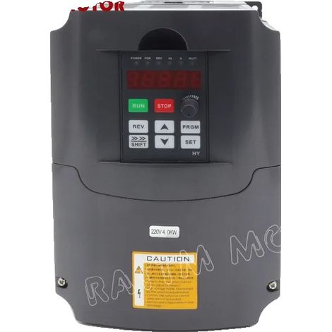 Variateur de fréquence, Contrôle PID, Compatibilité de phase polyvalente, 4KW 380V (1/2)