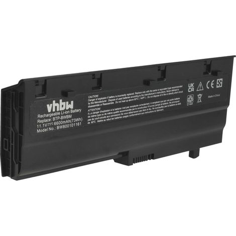 vhbw Akku Ersatz für Medion 40024623, 40024627, 40025534, BTP-BWBM, 40026267, BTP-BVBM, 40022954, 40022955 für Notebook (6600 mAh, 11,1 V, Li-Ion) (1/5)