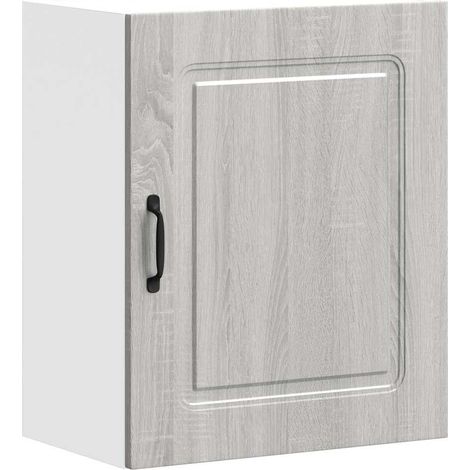 Maison Exclusive - Armoire murale de cuisine Kalmar en bois d'ingénierie gris Sonoma