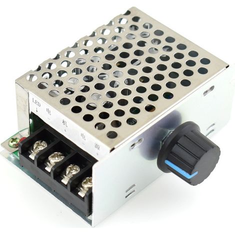 Régulateur de tension monophasé pour moteur, à thyristor, contrôlé en température, PWM 9V/12V/24V/36V (1/5)