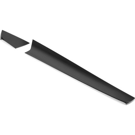 2 pièces garniture de tableau de bord style fibre de carbone, bande de console centrale adaptée à Hyundai Palisade 2019-2020 (1/5)
