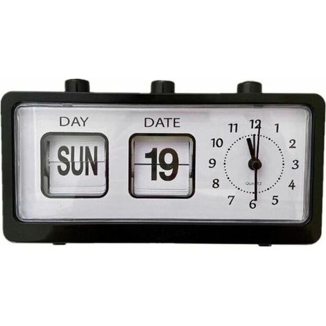Generic manual folding clock with calendar reminder, bedside clock and digital clock for (1/4)