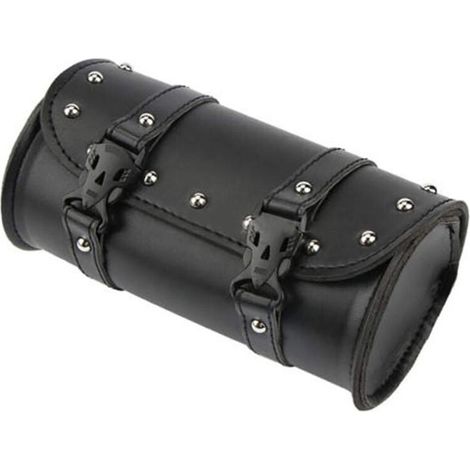Sac à outils de moto en cuir PU, sac à outils pour fourche arrière (1/2)