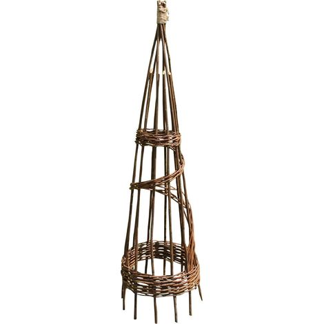 Spiral Willow Garden Obelisk (1.2m) (1/5)