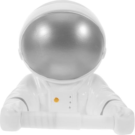 Distributeur de papier toilette astronaute, organisateur salle bain, sans perçage, décoration (1/5)