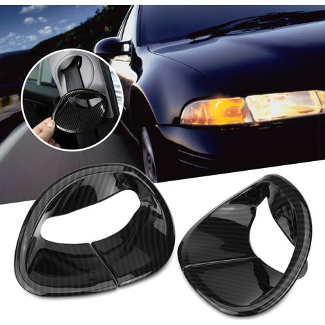 Garniture de cadre de ceinture de sécurité avant pour Alfa Romeo Giulia 2016-2018, intérieur voiture, protection plastique (1/5)