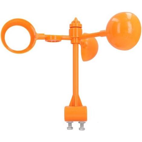 Épouvantail Anti-Oiseaux Rotatif Réfléchissant à Énergie Éolienne pour Toit, Jardin, Tour Électrique ou Verger – Diam. 40 cm (1/5)