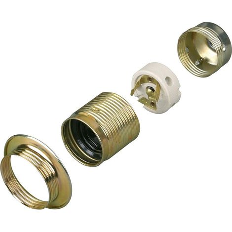 REV Lampenfassung Metall E27 max.100W (1/2)