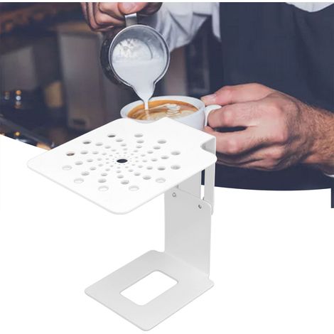 Base electrónica para cafetera - [Maellesh Top] - Base de acero inoxidable de altura regulable para cafeterías y bares domésticos. (1/5)