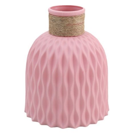 Vase - Plastique - Géométrique - Nordique - Pour Fleurs - Intérieur Salon Chambre Bureau - 1 Pièce (1/5)