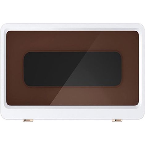 Support de téléphone étanche YD pour la douche - Coque de téléphone à suspendre - Écran tactile - Convient à la plupart des téléphones - Adhésif ultra-résistant - Blanc (1/5)