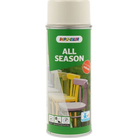 PEINTURE ALL SEASON RAL9001 BRILLANT 400ML DUPLI COLOR