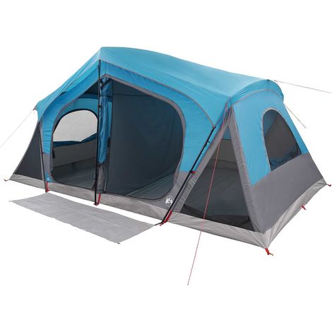 Tienda Cabaña Azul 480 x 273 x 205 cm Poliéster y Acero