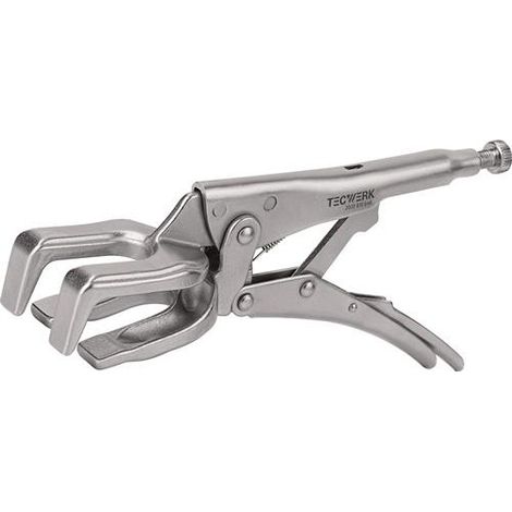 TECWERK Rohrschweißergripzange Gesamt-L.280mm Spann-W.max.70mm TECWERK