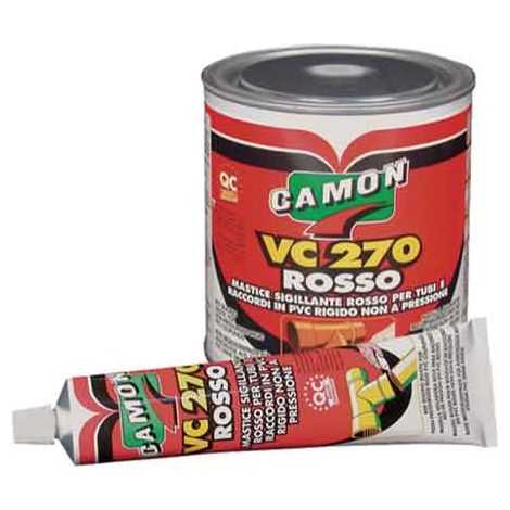 ADESIVO SIGILLANTE PVC 'VC 270' CAMON 125 gr - tubetto - CAMON