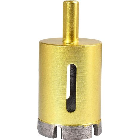 AIDUCHO 40mm Diamant Scie Trépan, Foret À Creuser Creux De Marbre De Céramique, Porcelaine, Porcelaine, Tuile, Marbre, Granit (Diamètre De 40mm) (1/5)