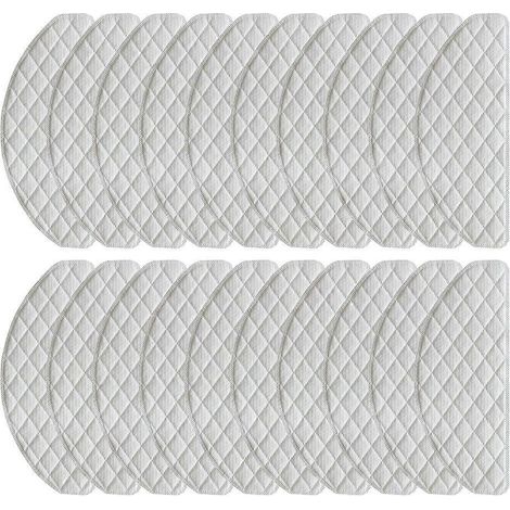 Lot de 20 accessoires pour aspirateur Imou L11-A L11 : lingettes microfibres pour le nettoyage à sec et humide, chiffons ménagers. (1/5)