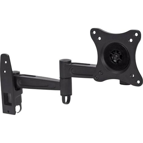 Support mural pour écran Manhattan 423670 33,0 cm (13") - 68,6 cm (27") inclinable, mobile noir R03707 (1/2)