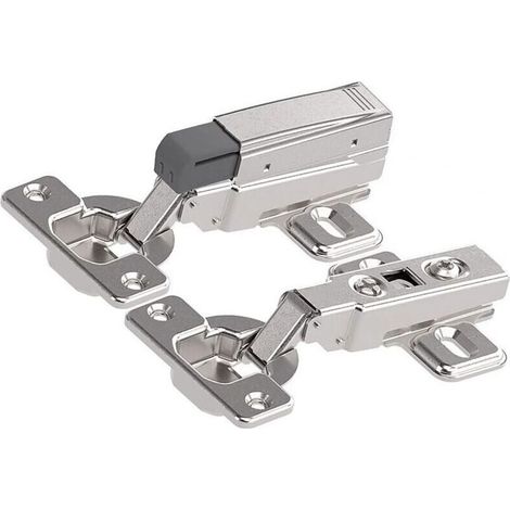 Amortiguador de bisagra para muebles, brazo recto, cobertura total, amortiguador de bisagra automático