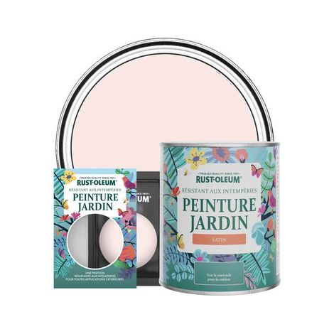 Peinture Jardin, Finition Satinée - Vanille Fraise (1/3)